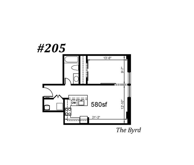 Floorplan - Landmark at 1700 Apartments