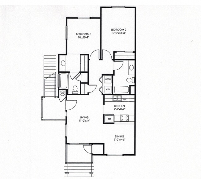 Floorplan - Lincoln Gardens Apartments