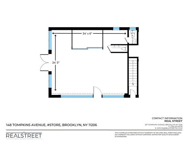 Floorplan - 148 Tompkins Ave