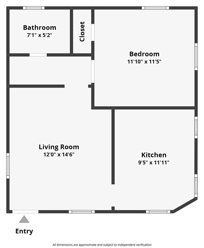 Building Photo - Updated 1B 1BA in Crown Point!