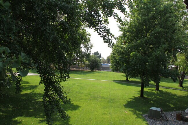 Yard View from Deck - 3101 W John Day Ave