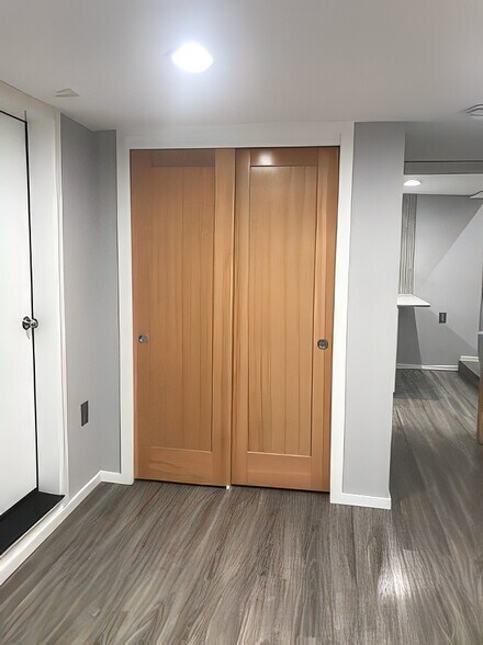 Bedroom Closet (door to left is Storage share with home owner above) - 831 NE Holland St