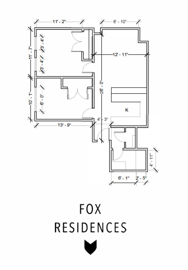 Floorplan - 407 Washington St