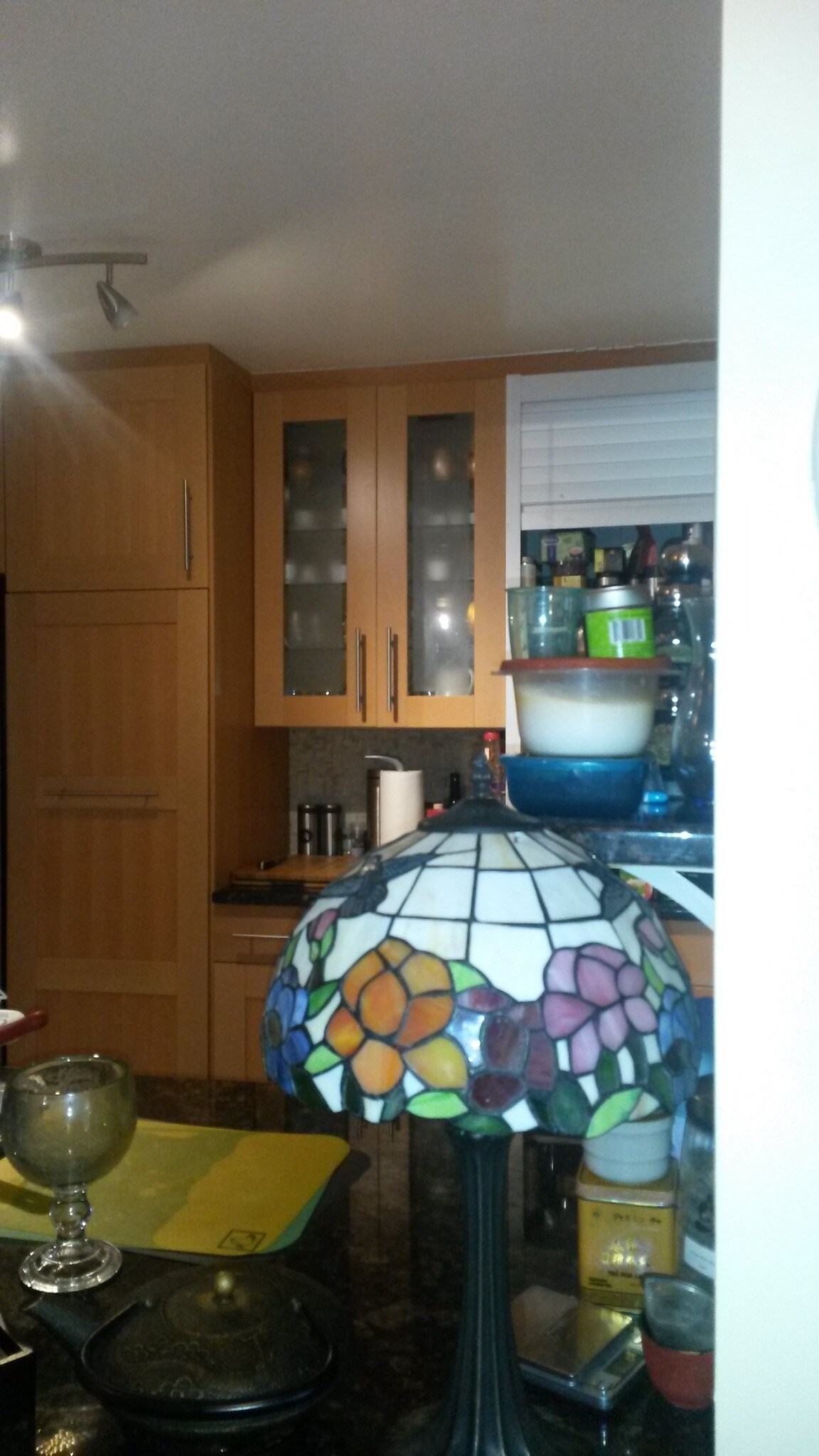 kitchen view from living room - 12702 Veirs Mill Rd