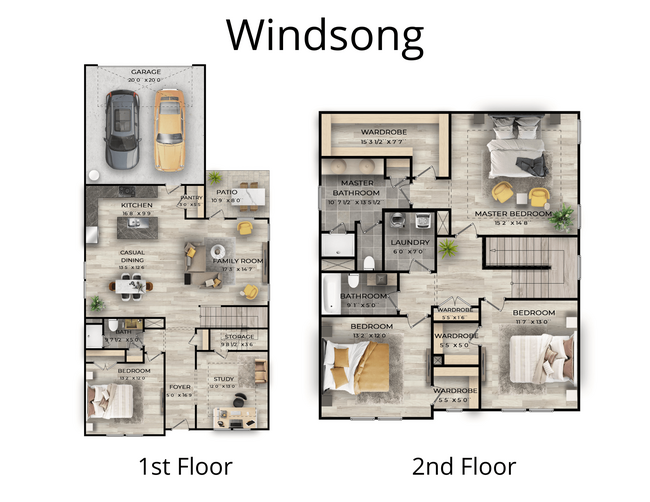 Floorplan - Overlook at Mill Creek