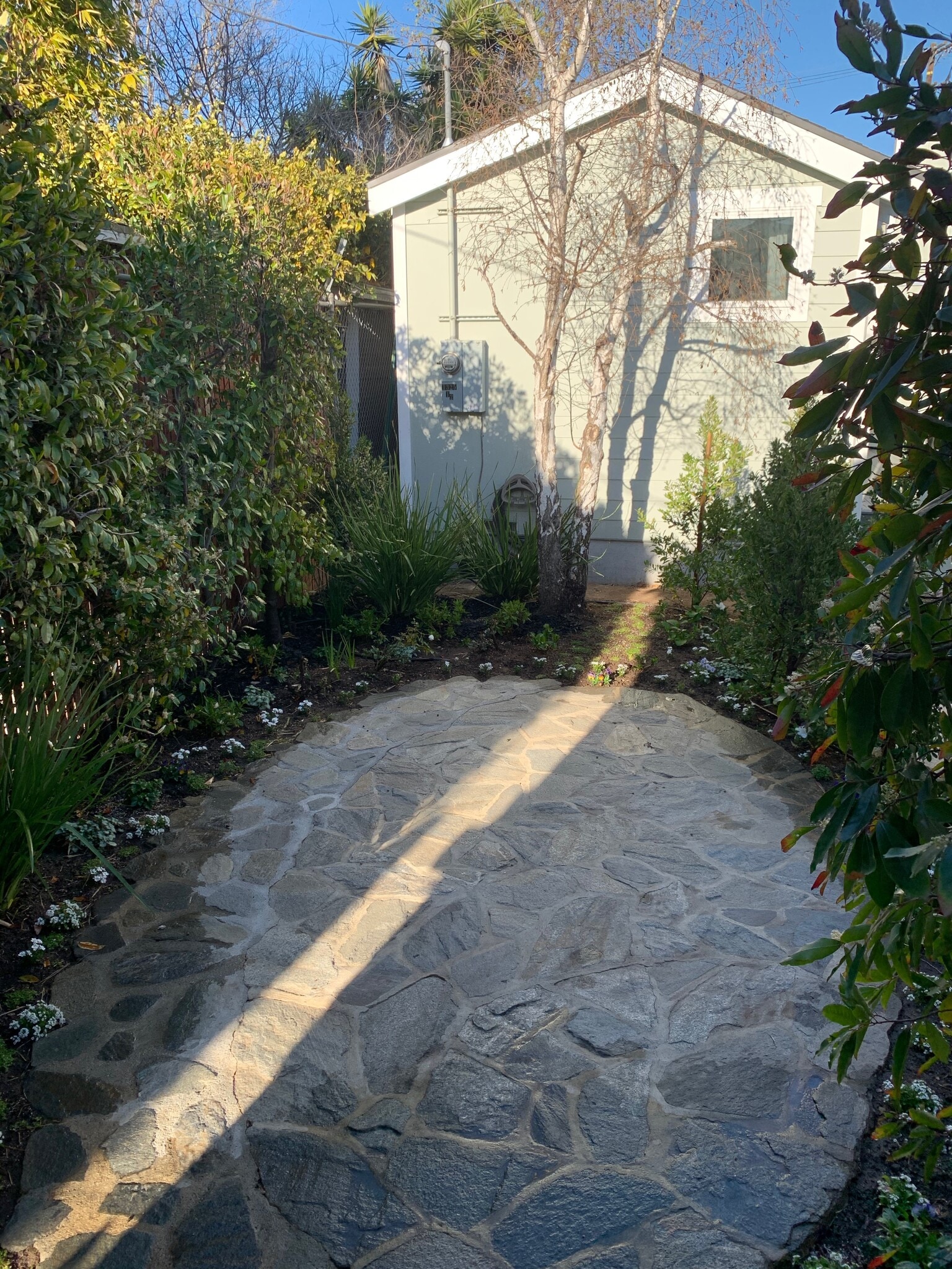 Private Garden Patio - 1328 Electric Ave