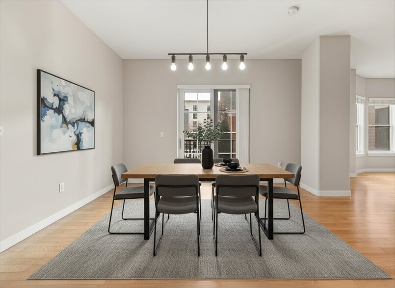 Virtual Staged Dining Room - 410 Acoma St