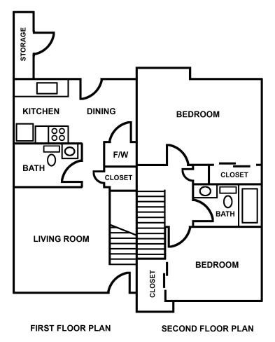 2BR/2BA - Glenwood Manor