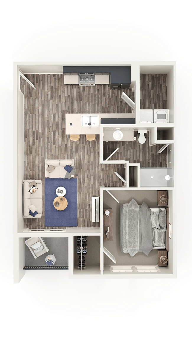 Floorplan - Parkview Apartments