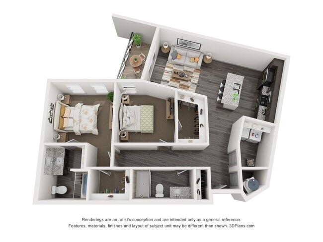 Floorplan - Aria Apartments of Zionsville
