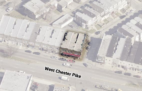Aerial Photo - 7325 West Chester Pike