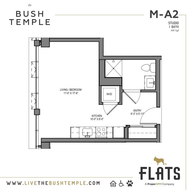 Floorplan - The Bush Temple II