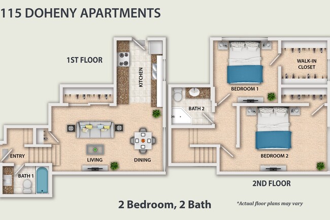 Floorplan - 115 Doheny Apartments