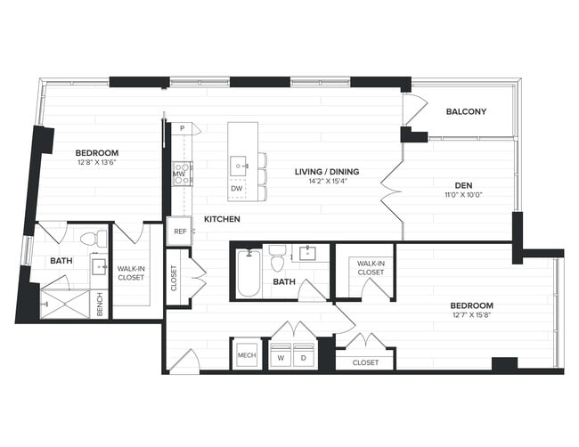 Floorplan - The Milton