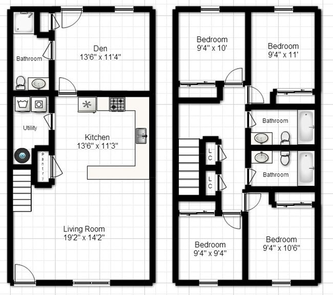 Building Photo - Rutherford Townhomes 4 Bedroom 3 Bathroom