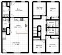 Building Photo - Rutherford Townhomes 4 Bedroom w/Den 3 Bat...