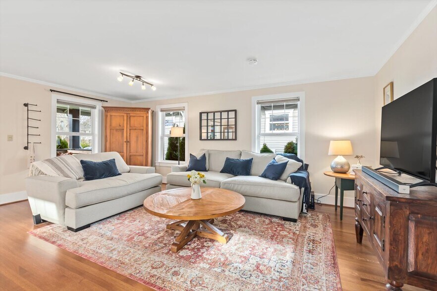 Large, light filled living/dining room - 8042 Earl Ave NW