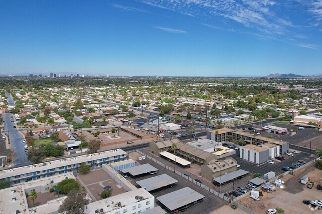 Aerial Photo - Casita Robles Apartments