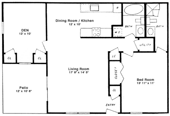 1BR/2BA - Rossmoor Adult Community