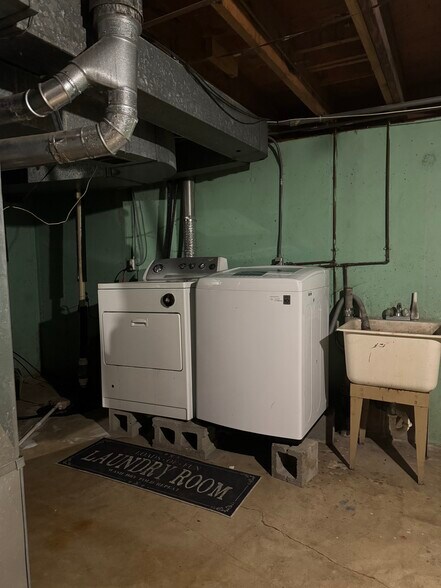 Washer and dryer in basement tons of storage - 2305 Mayfield Ave