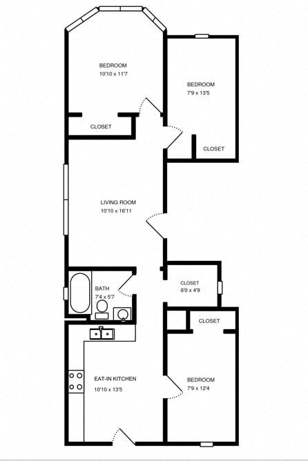Floorplan - 909 N Leavitt