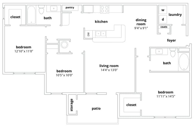 Floorplan - Walden Oaks