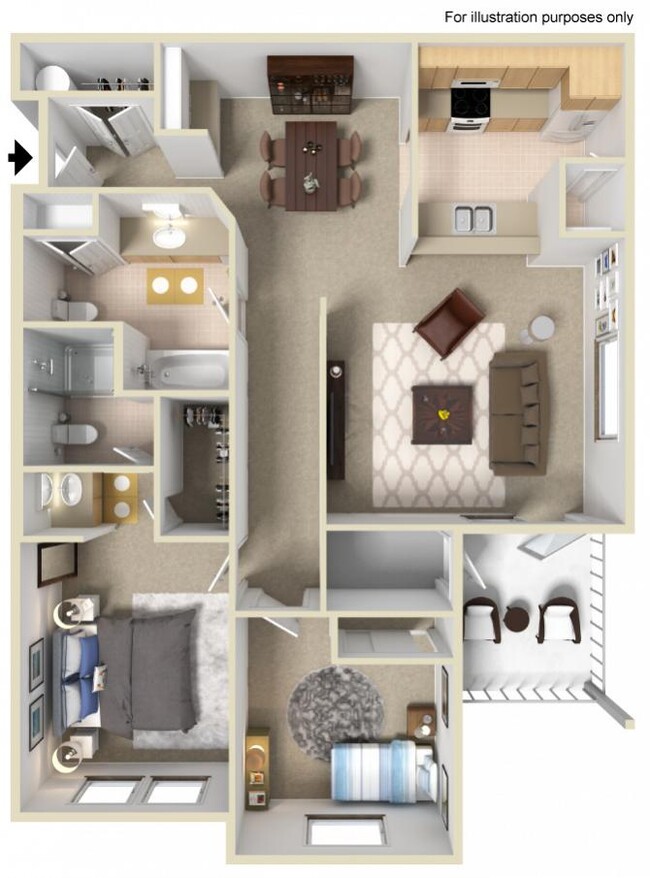 Floorplan - The Landings at Morrison