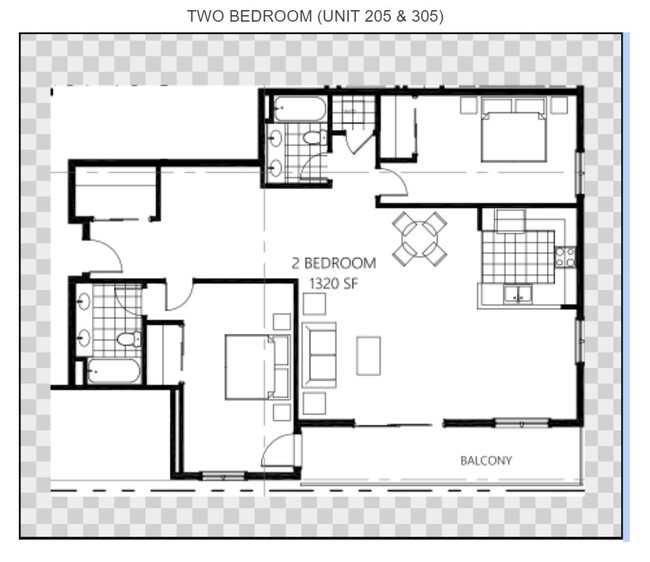 2 Bedroom Units: Perfect for small families or roommates, offering additional space and comfort. - Seven 227