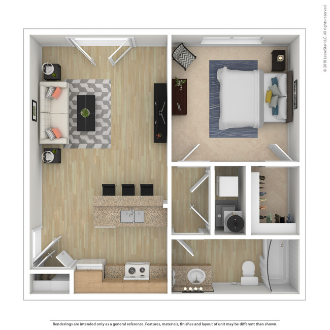 Floorplan - Matthews Lofts