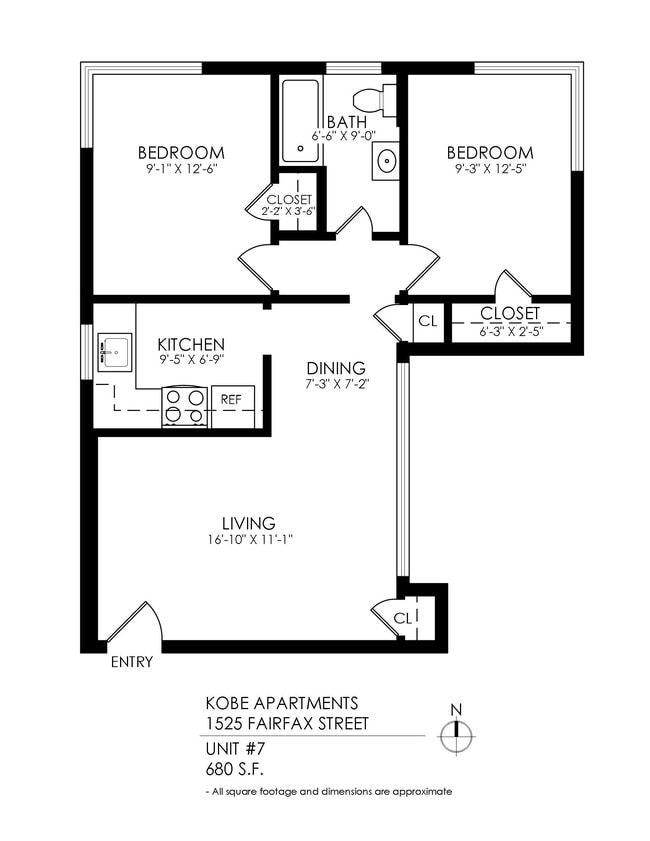 Floorplan - KOBE Apartments