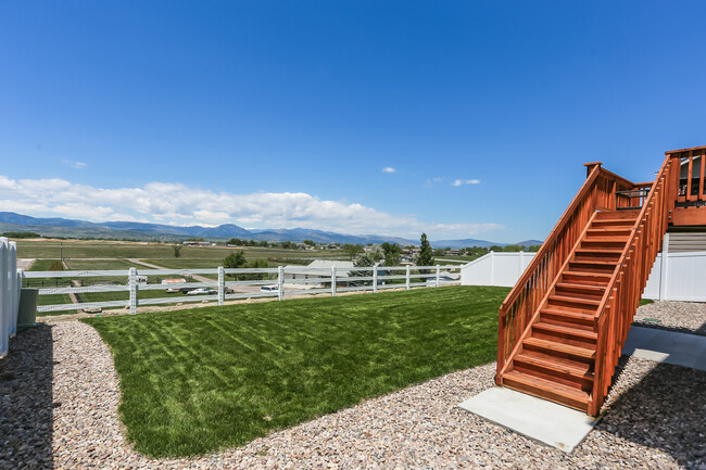 Stairs from Deck - 3453 Curlew Dr