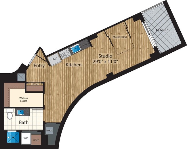 Floorplan - 425 Mass