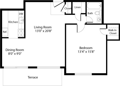 Floorplan - The Fields of Arlington