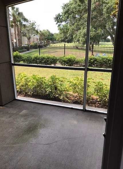 Patio off of Living room - 6685 Queens Borough Ave