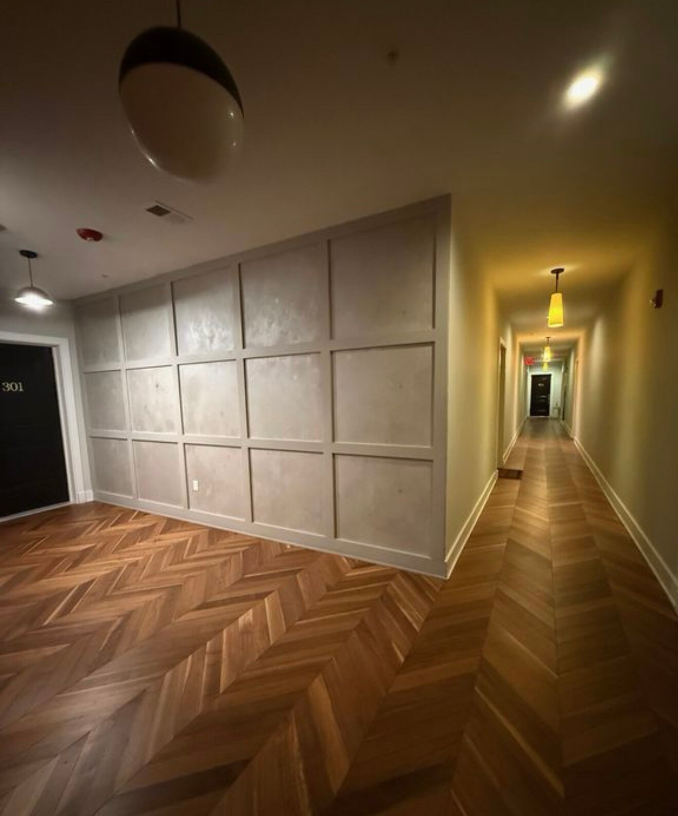 Unit hallway - 1402 H St NE