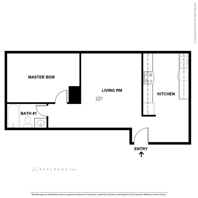 Floorplan - The Daynor Apartments