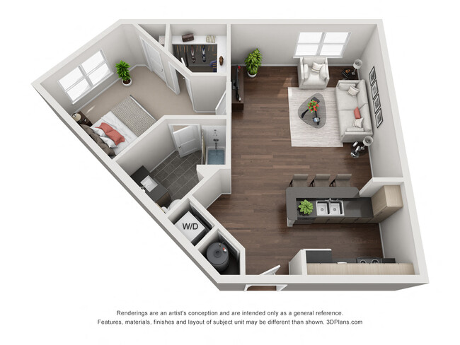 Floorplan - Residences at Woodbine Park