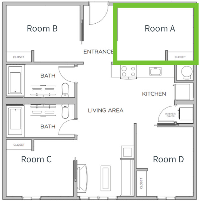 Floorplan - UCity Flats