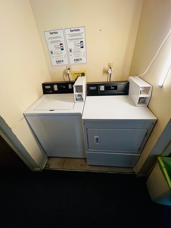 Laundry on second floor - 5455 N Main St