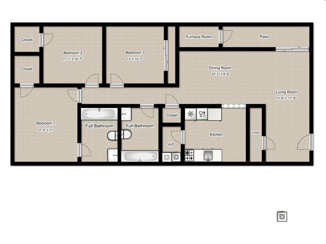 3BR/2BA - Trinity Properties - Campus Walk