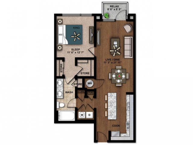 Floorplan - AMLI Ponce Park