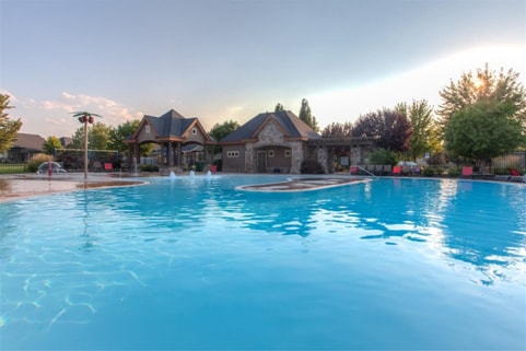 Neighborhood pool - 2014 E Mountain Man Dr