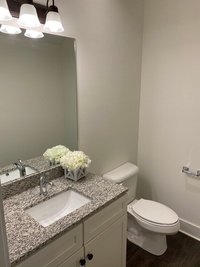 Downstairs powder room - 121 Cooper Rd