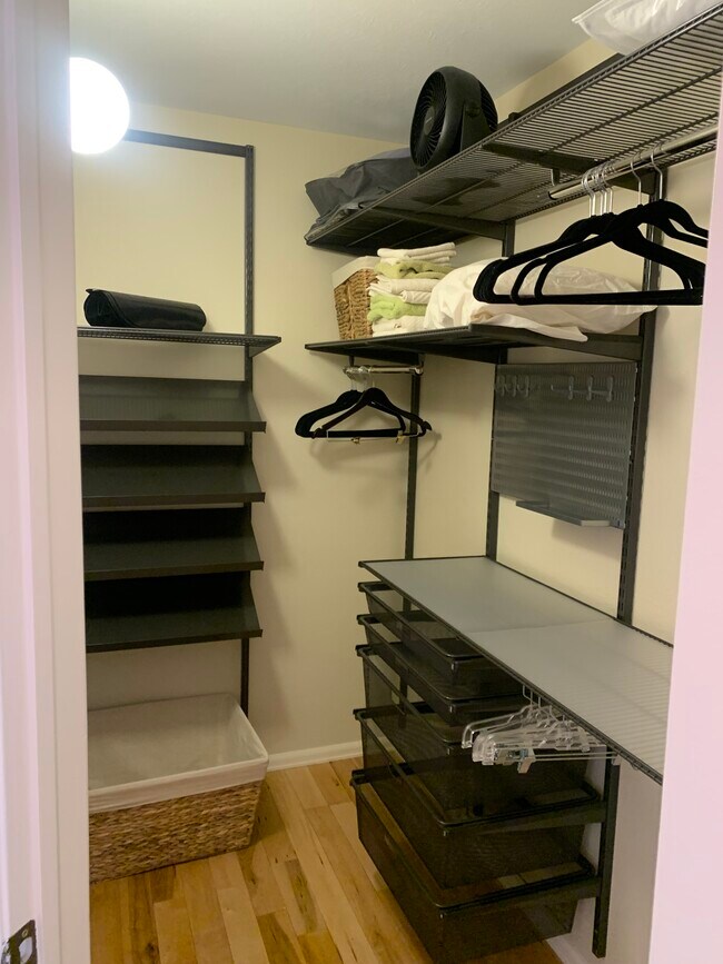 Custom Walk in Closet w/Jewelry Organizer - 356 S Taft Ct