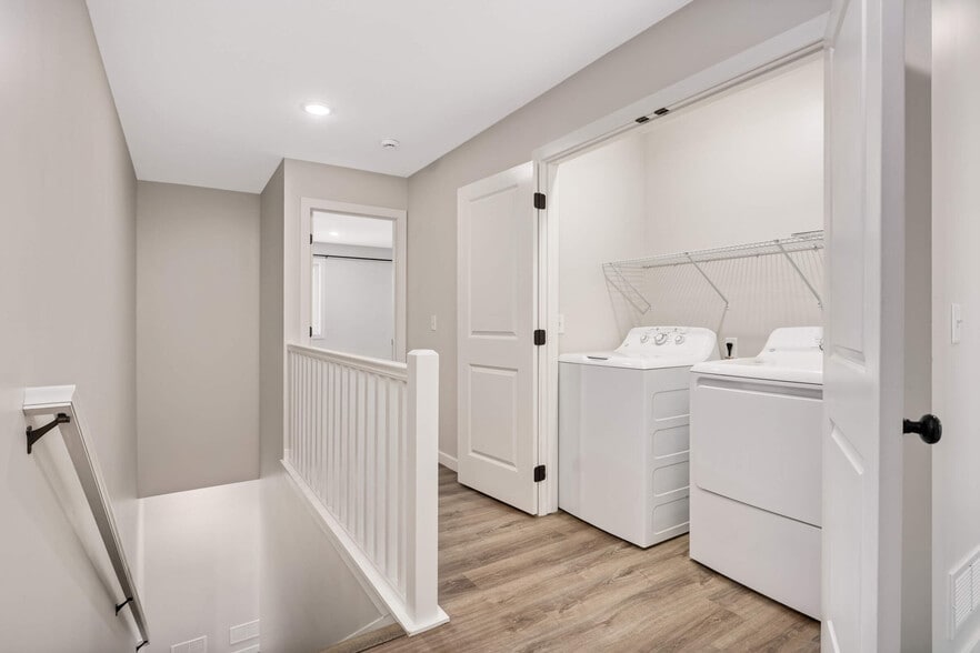 Laundry in unit on second floor - 2927 Marshall St NE