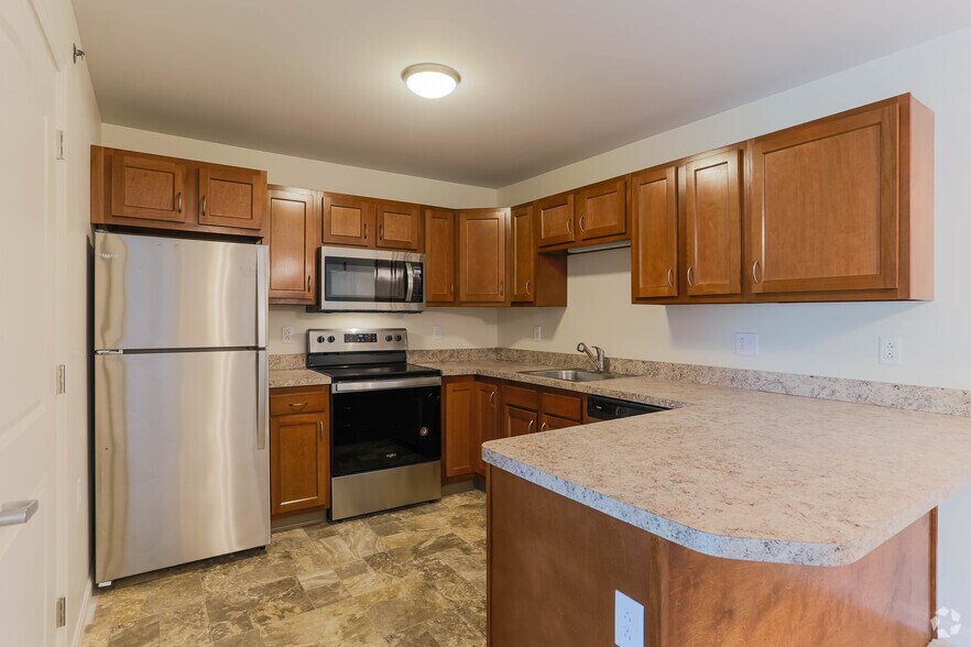 2BR, 1BA - 825SF - Cedar Ridge Senior Apartments