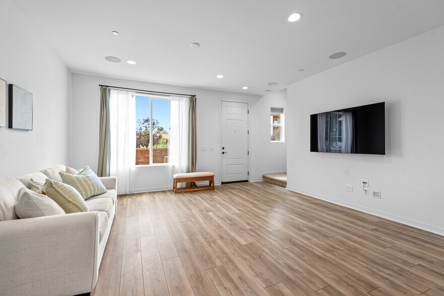 Family room with built in speakers - 212 Red Brick Dr