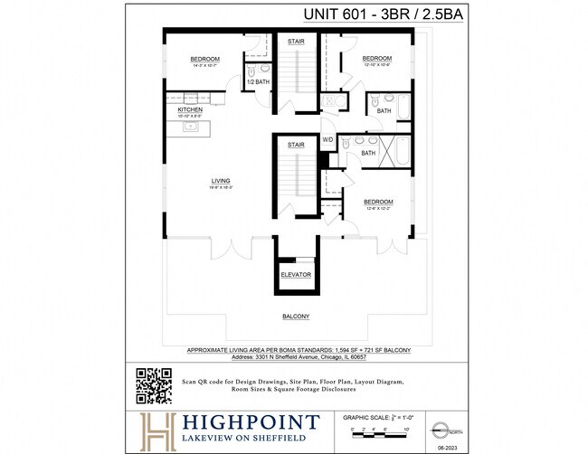 Floorplan - HIGHPOINT Lakeview on Sheffield