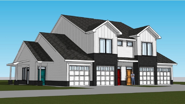Copperfields Court 4 Plex Exterior - Copperfields Court