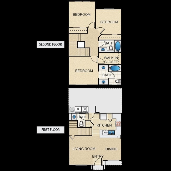 Plan 5 - Laurel Canyon Apartment Homes
